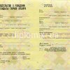 Свидетельство о рождении Киргизия
