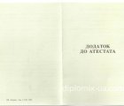 Украинский аттестат за 11 класс 1993-1999